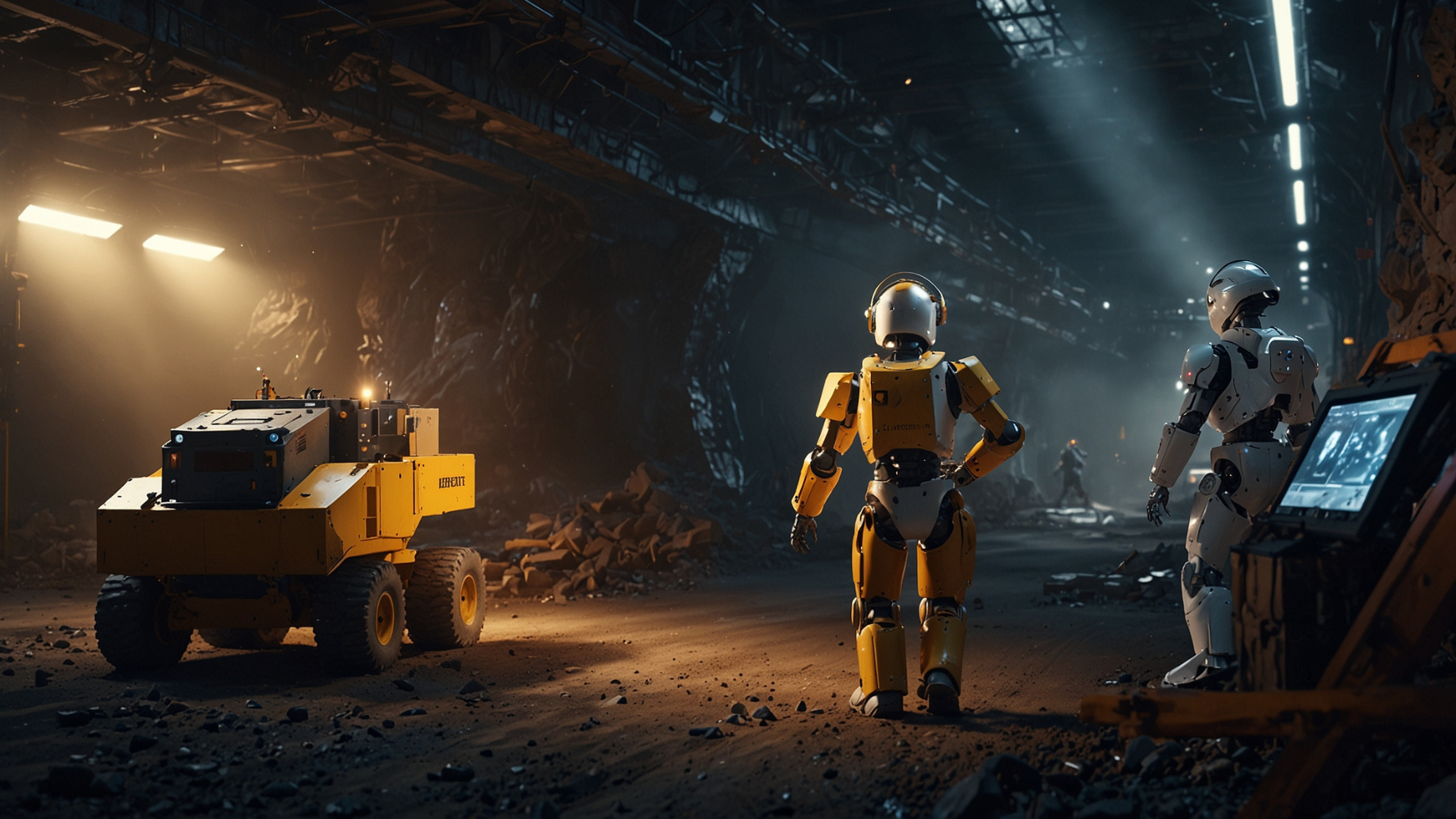 Аспекты внедрения роботизации в технологические процессы горнодобывающих предприятий 2 - Лаборатория Майнфрейм Аспекты внедрения роботизации в технологические процессы горнодобывающих предприятий - Лаборатория Майнфрейм